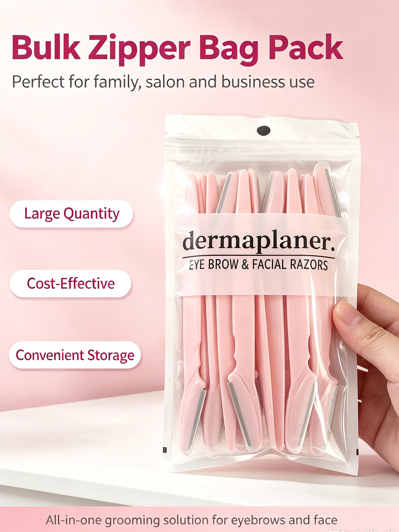 Body Trimmer - Conjunto de Lâminas para Sobrancelhas em