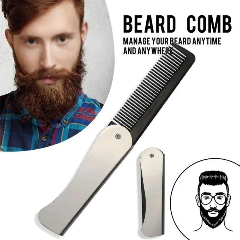 Beard Oil - 1 unidade de pente de aço