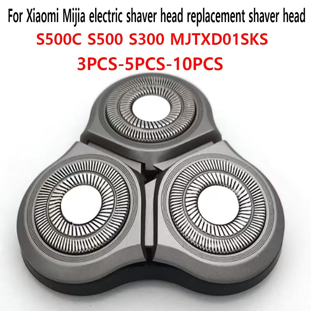 Electric Shaver Rotary - 3-5-10PCS Para Xiaomi Mijia S500C S500