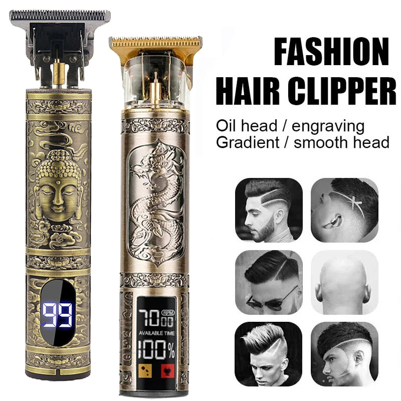 Electric Shaver Rotary - Recarregável dos homens t9 escultura máquina