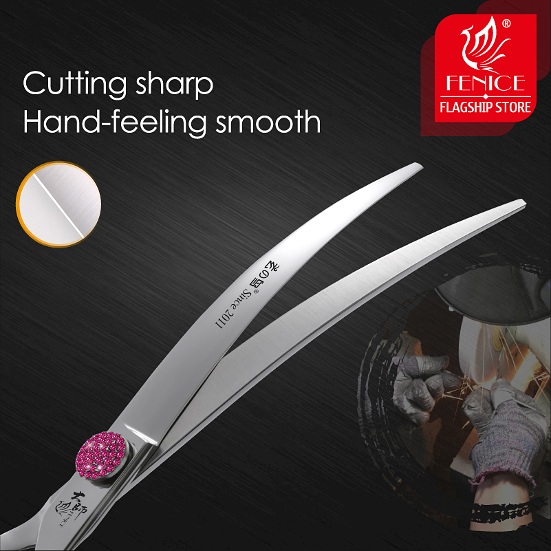 Tesoura super curvada para ani - Grooming Scissors avaliação e preço