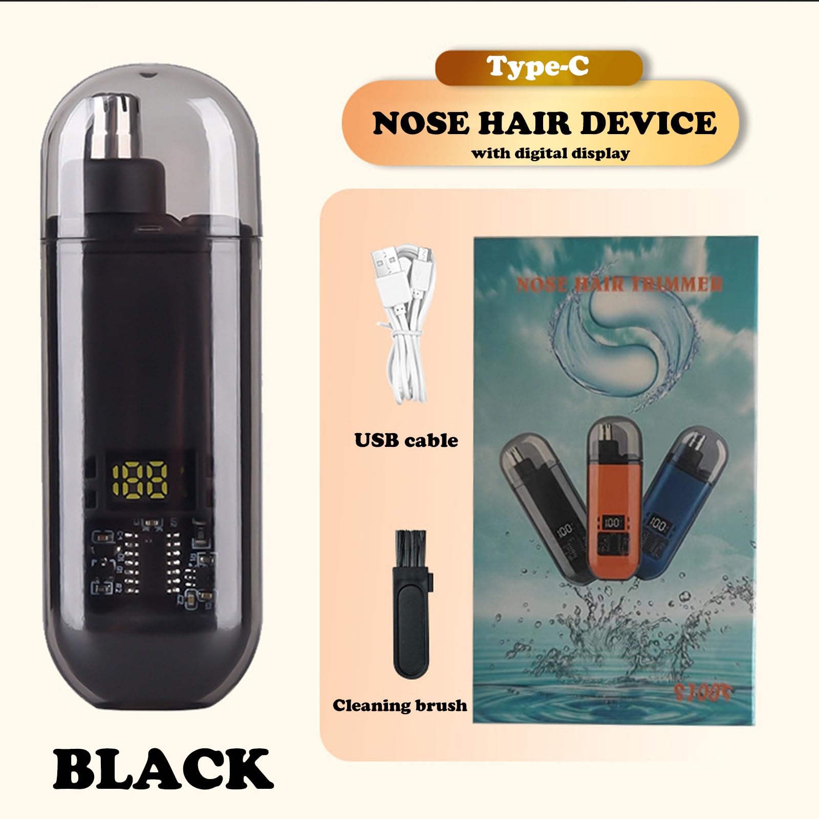 Aparador de Pelos do Nariz e O - Nose Trimmer avaliação e preço