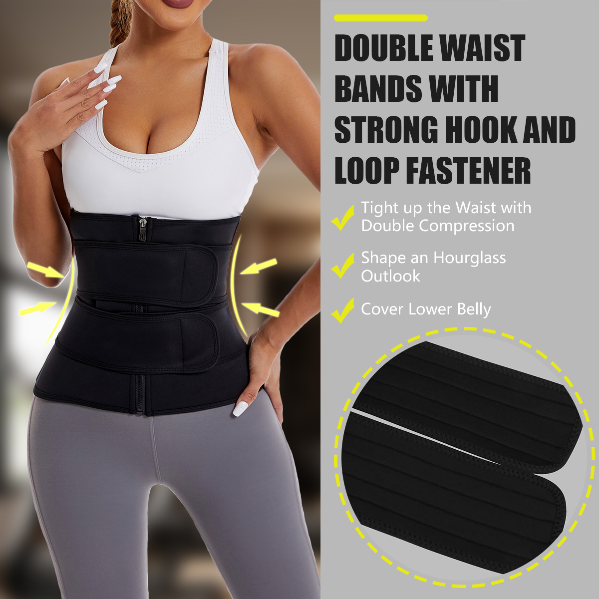 Cinta Modeladora Feminina com  - Body Trimmer avaliação e preço
