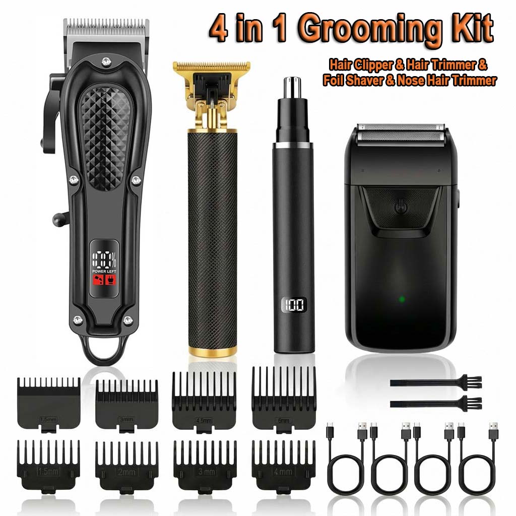 Conjunto de aparadores de cabe - Electric Shaver Rotary avaliação e preço