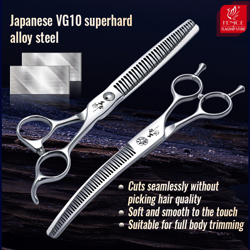 Fenice 7 Polegada 3d gradiente - Grooming Scissors avaliação e preço