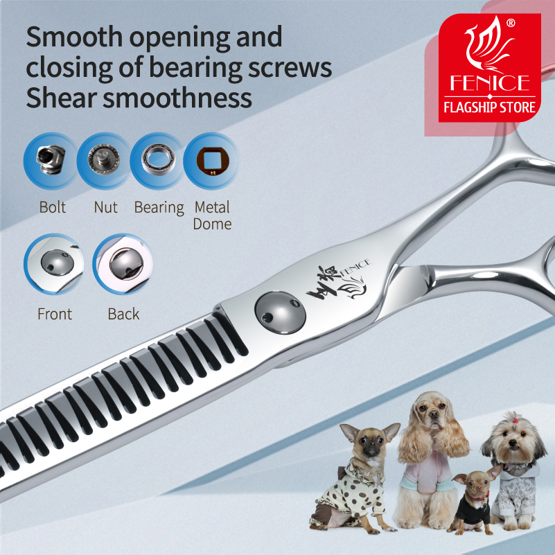 Fenice 7 Polegada 3d gradiente - Grooming Scissors avaliação e preço